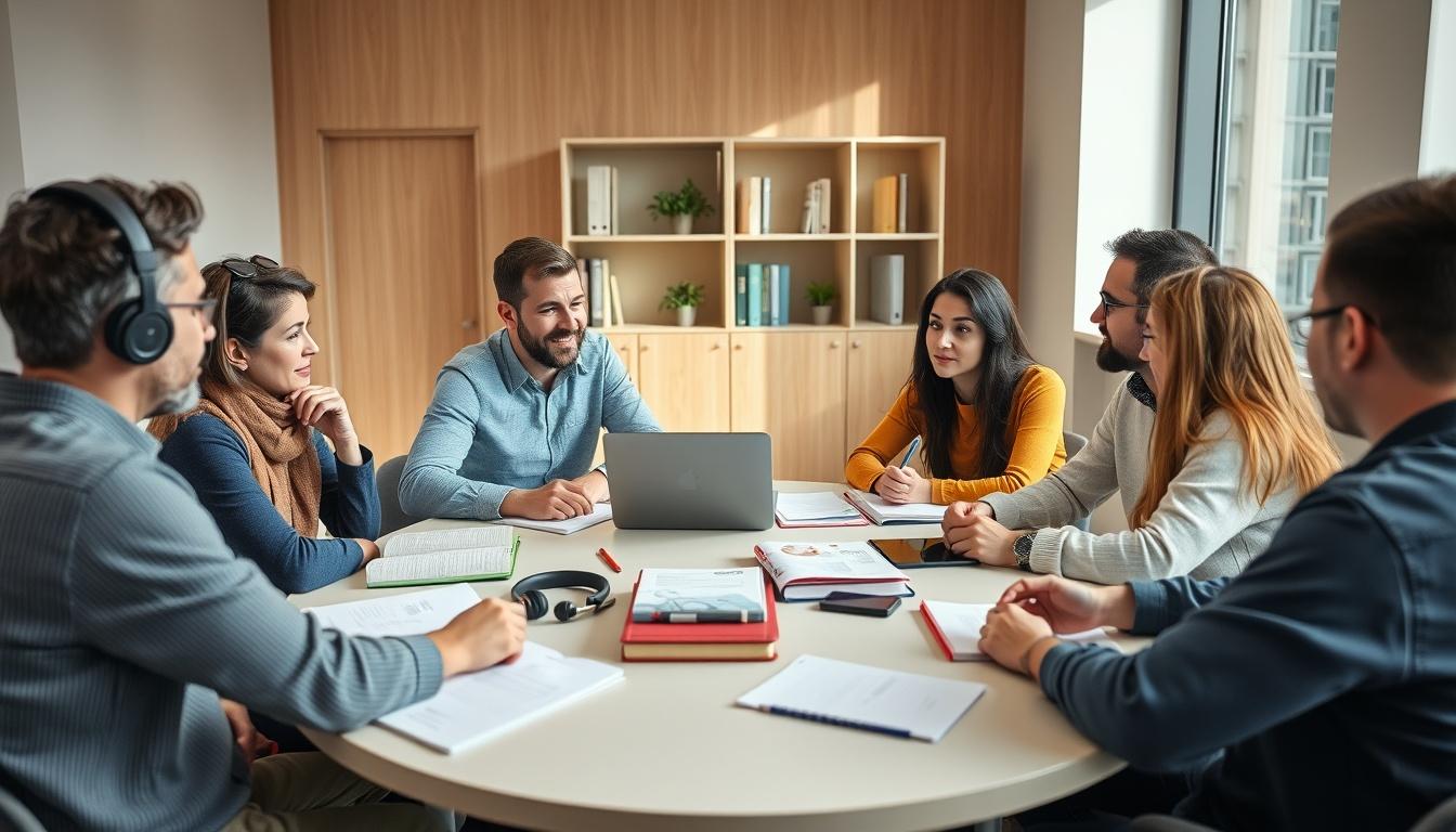 Learn in a focused small group